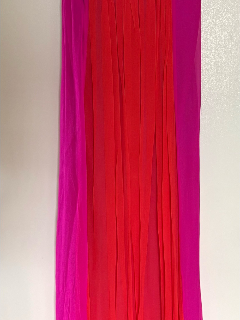 Vintage Y2K Scala Silk Gown Sequin Trim Gala Prom Wedding Size 10 Fairycore - Picture 4 of 7